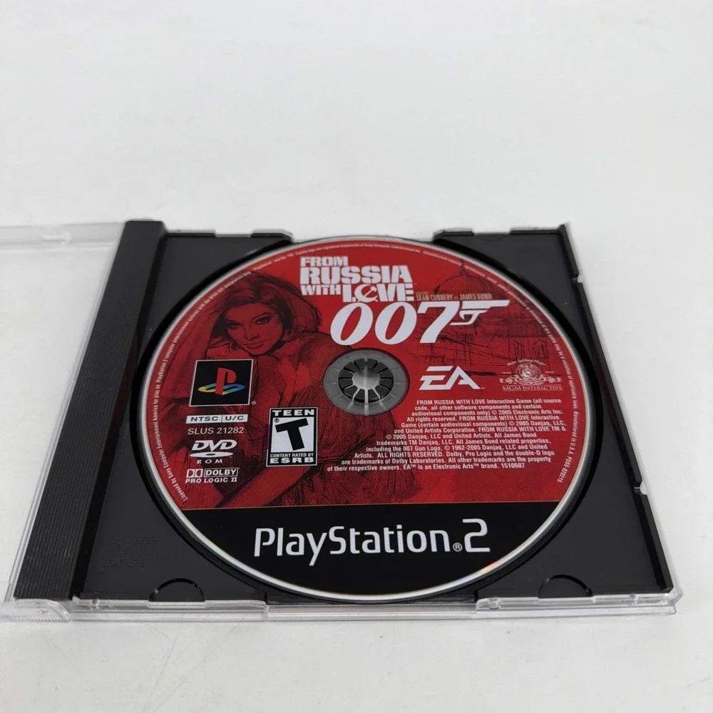 From Russia With Love: 007 (Sony PlayStation 2, 2005) - Disc Only (Tested)